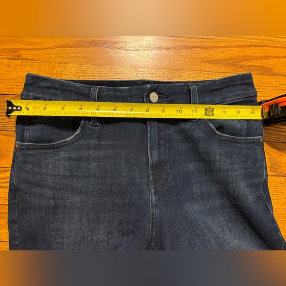 Express Women's Dark Flare Jeans - Picture 8 of 11